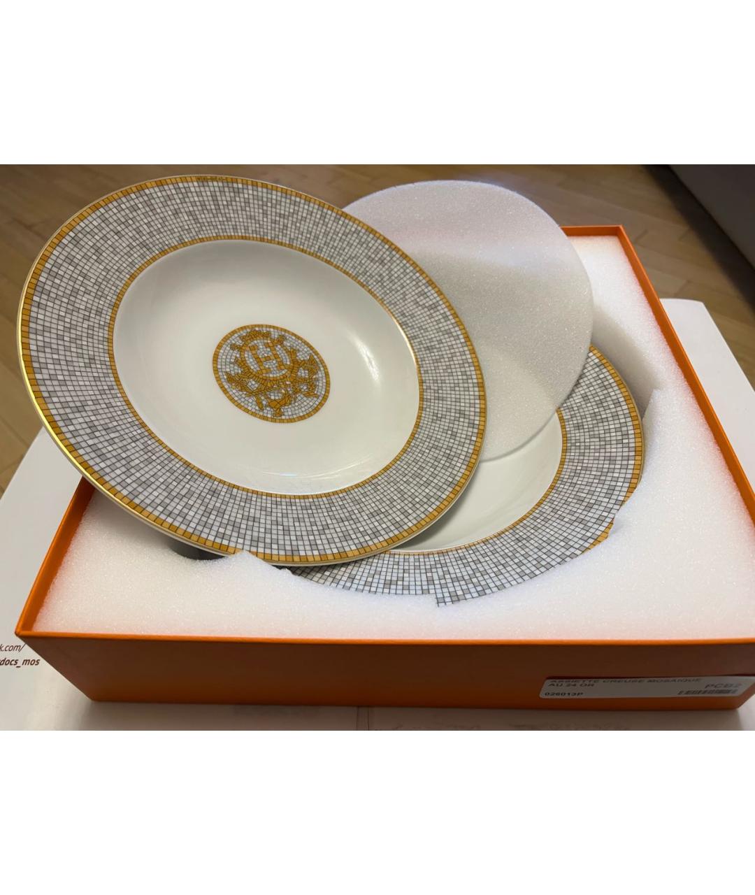 HERMES Фарфоровый набор, фото 2