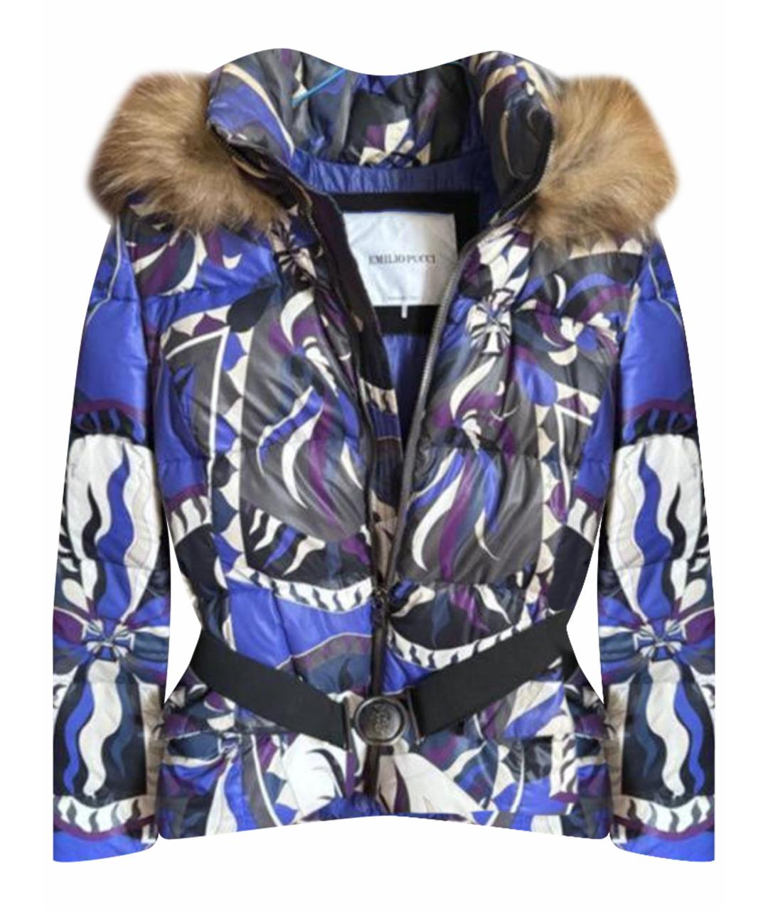 EMILIO PUCCI Мульти полиэстеровая куртка, фото 1