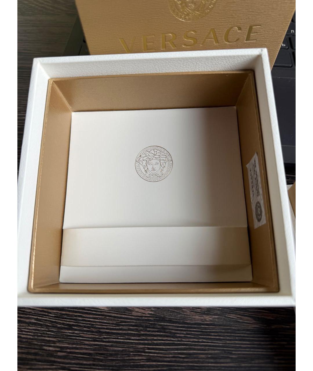 VERSACE Золотые стальные часы, фото 6