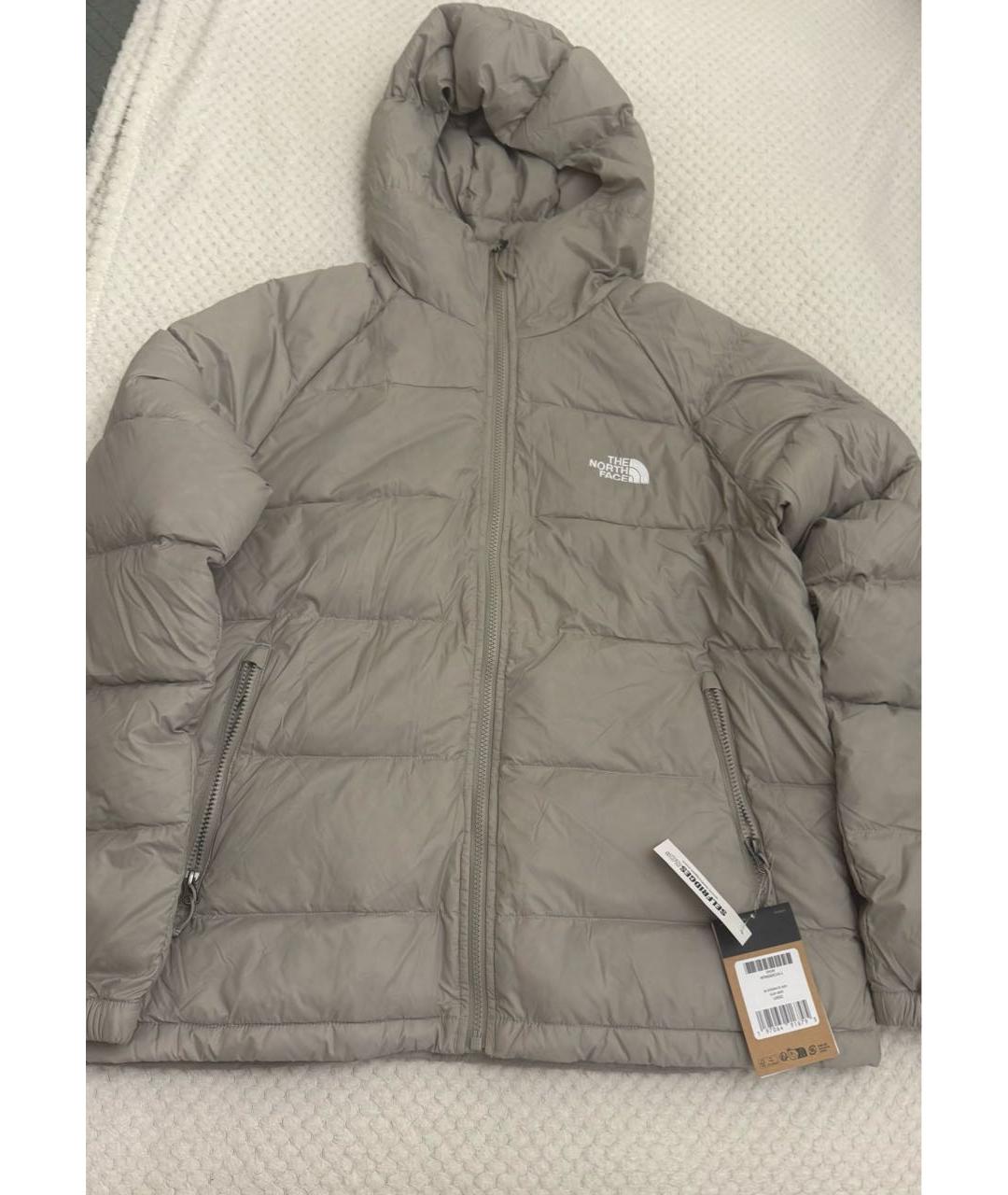 THE NORTH FACE Бежевый полиэстеровый пуховик, фото 2