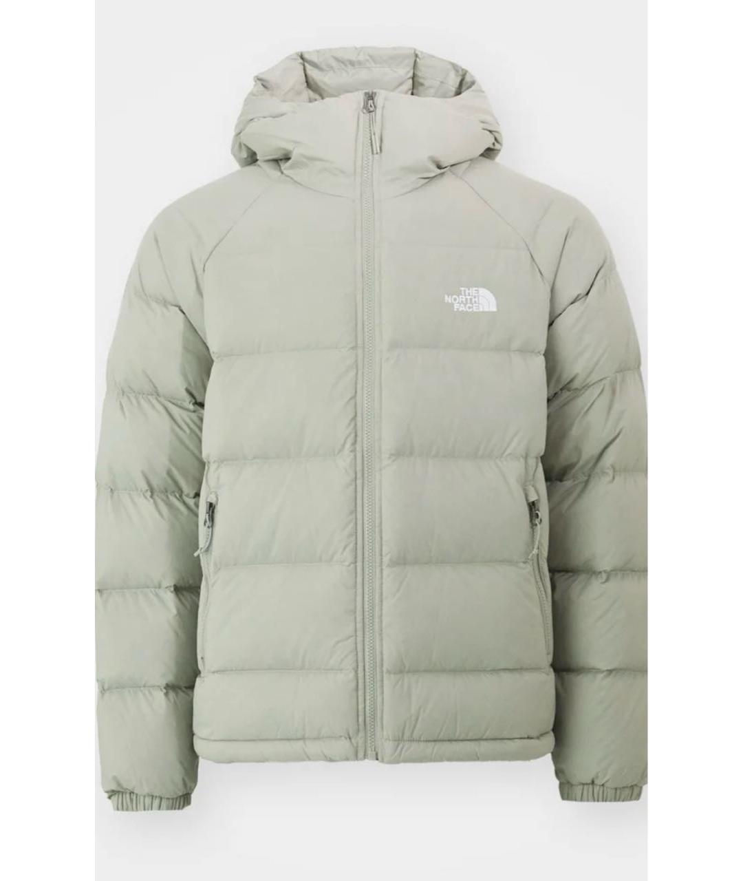 THE NORTH FACE Бежевый полиэстеровый пуховик, фото 9