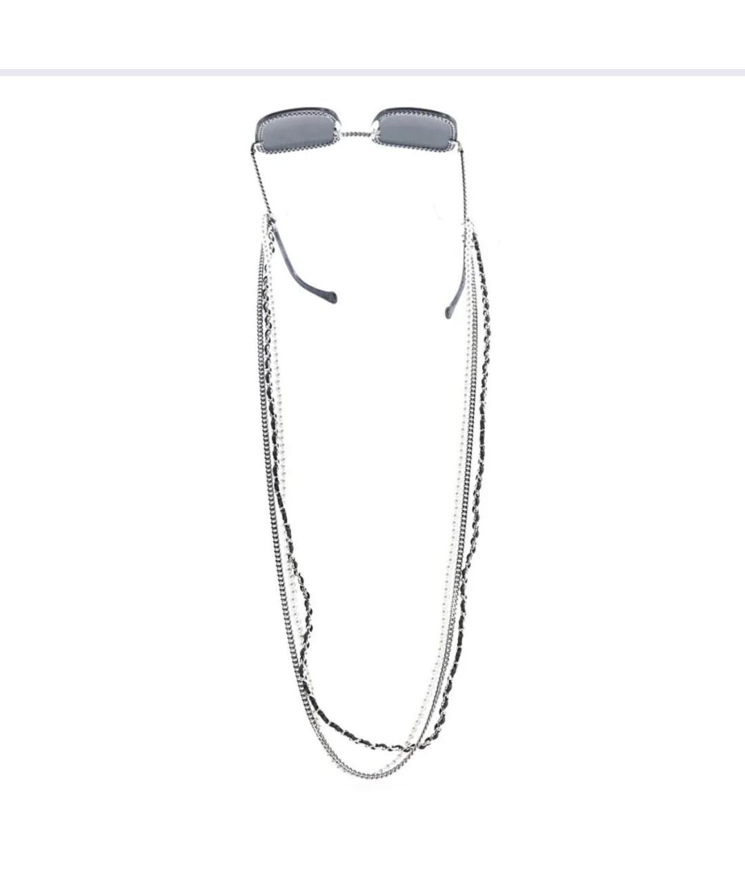 CHANEL Черные солнцезащитные очки, фото 8