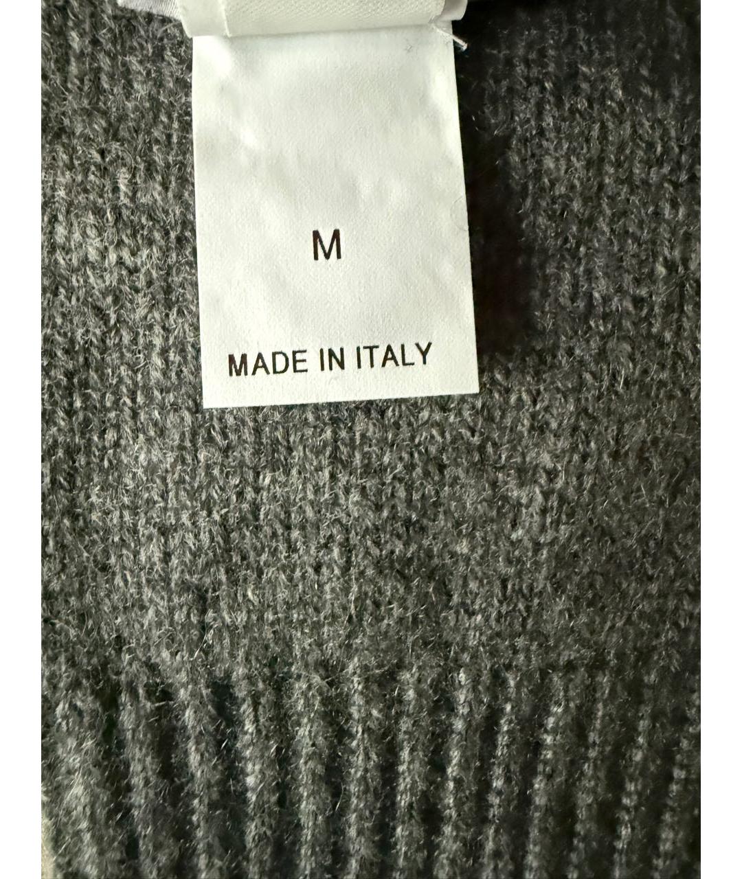 BRUNELLO CUCINELLI Серые кашемировые перчатки, фото 5