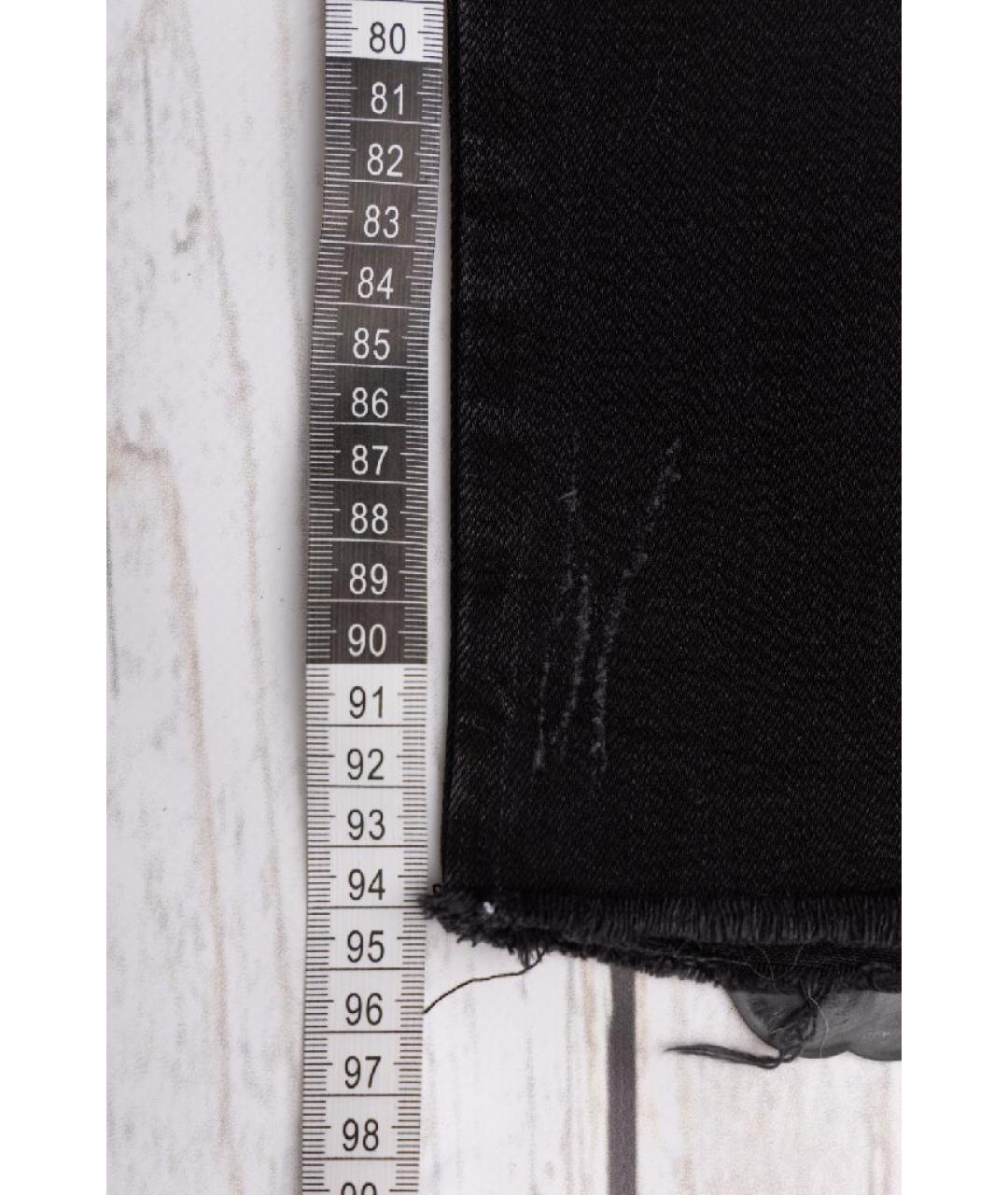 CHANEL Черные хлопковые джинсы слим, фото 7