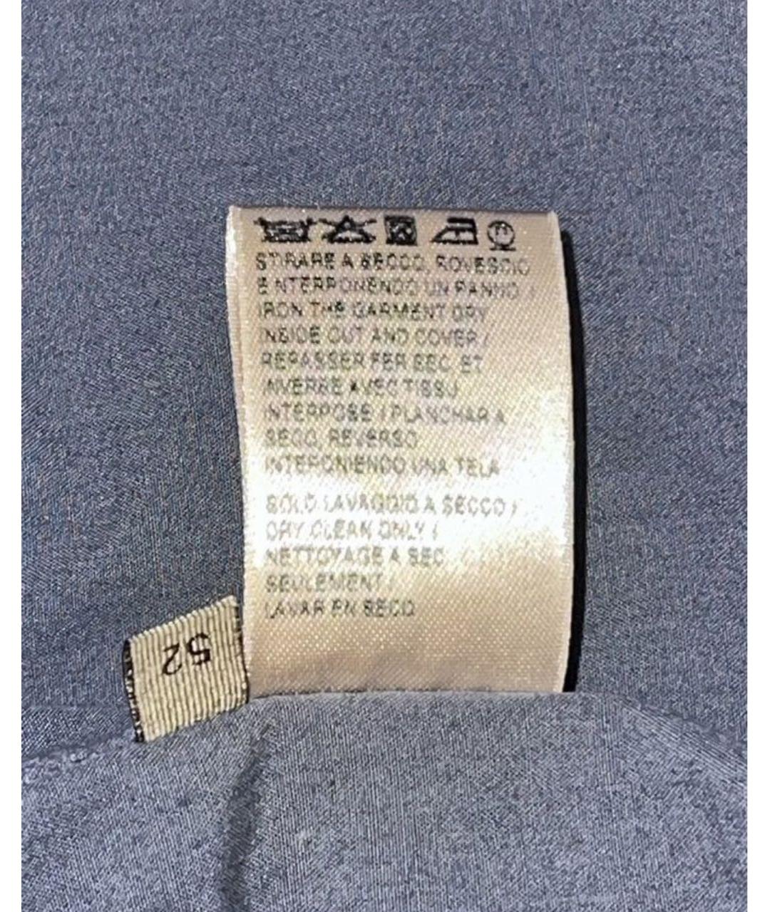 BOTTEGA VENETA Голубой хлопковый пиджак, фото 4