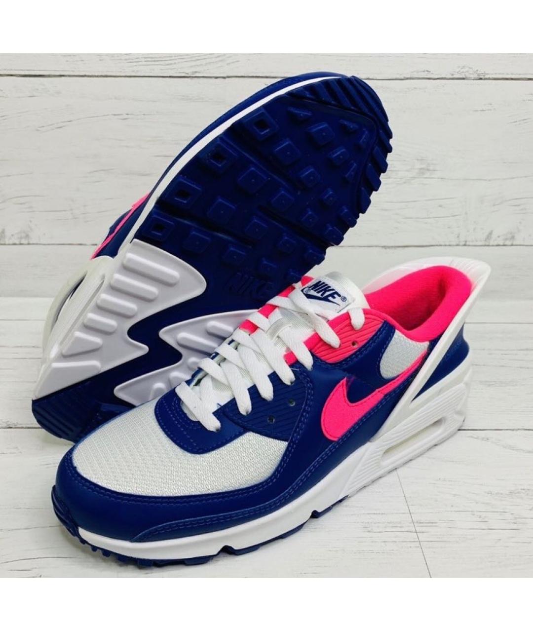 NIKE Мульти кожаные низкие кроссовки / кеды, фото 4