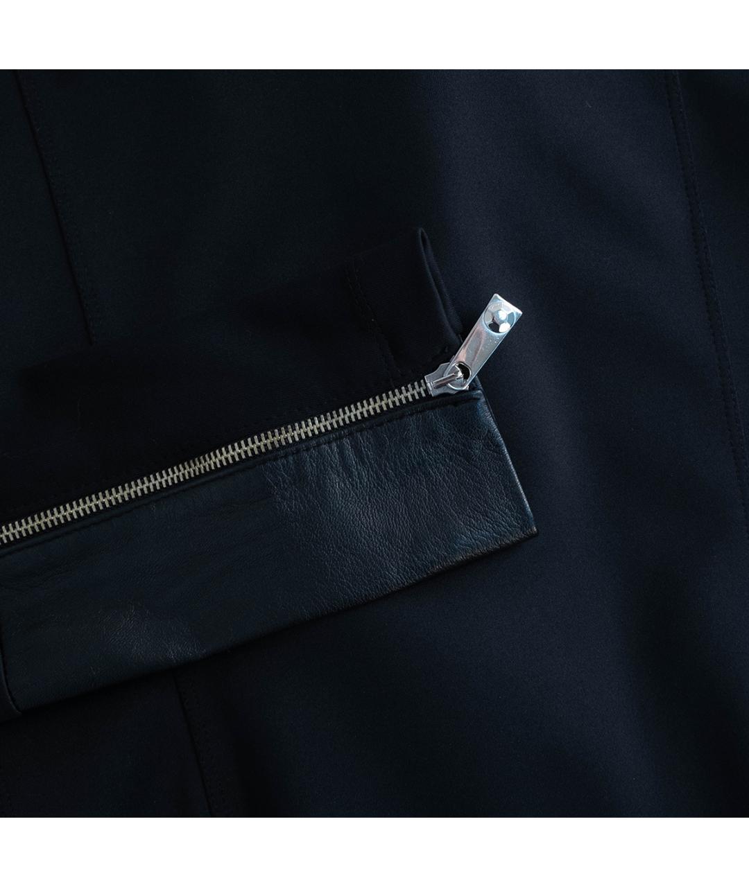 PINKO Черная кожаная куртка, фото 5