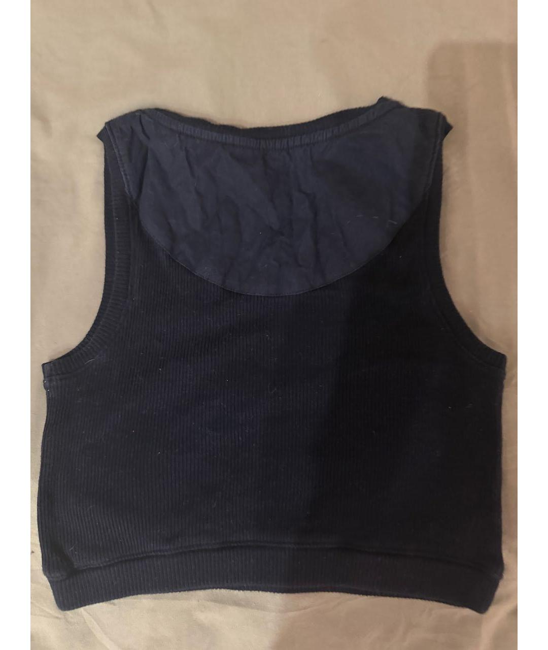 LOEWE Черная хлопковая майка, фото 2