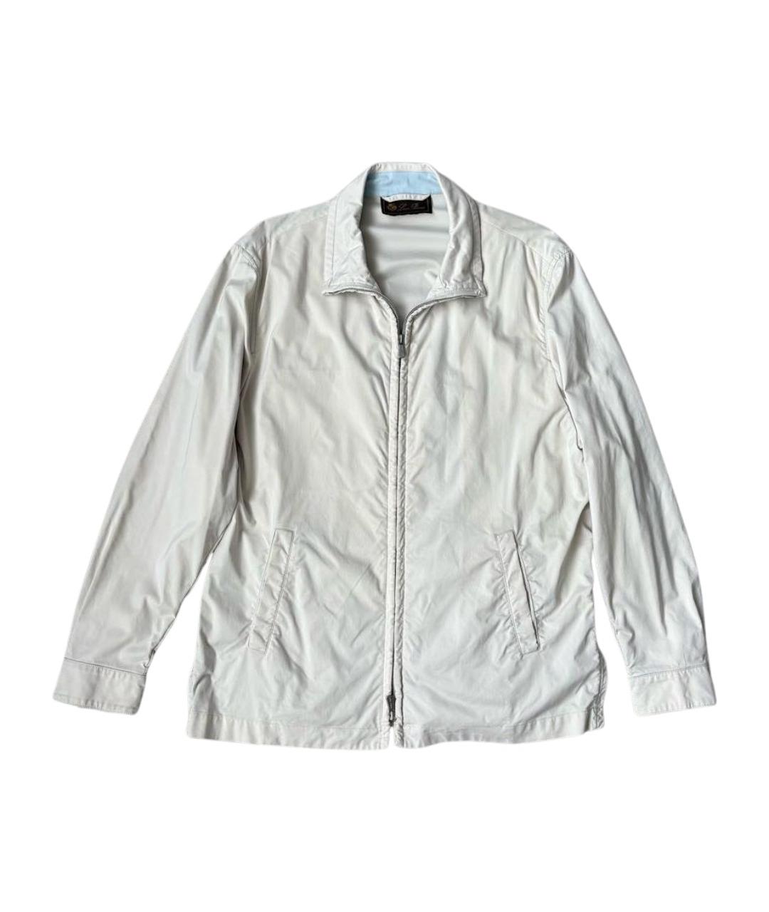 LORO PIANA Бежевая полиамидовая куртка, фото 1