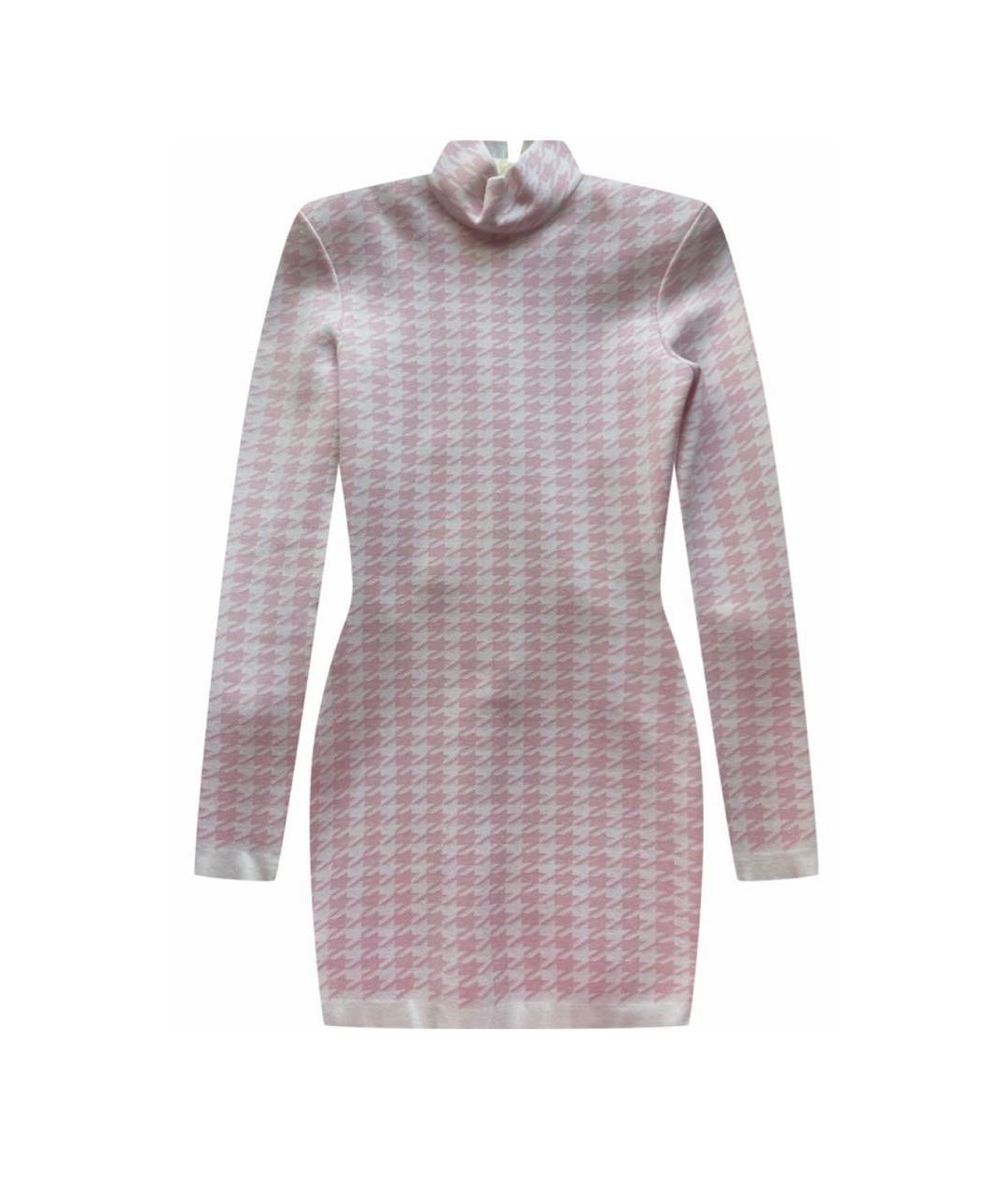 BALMAIN Розовое повседневное платье, фото 1