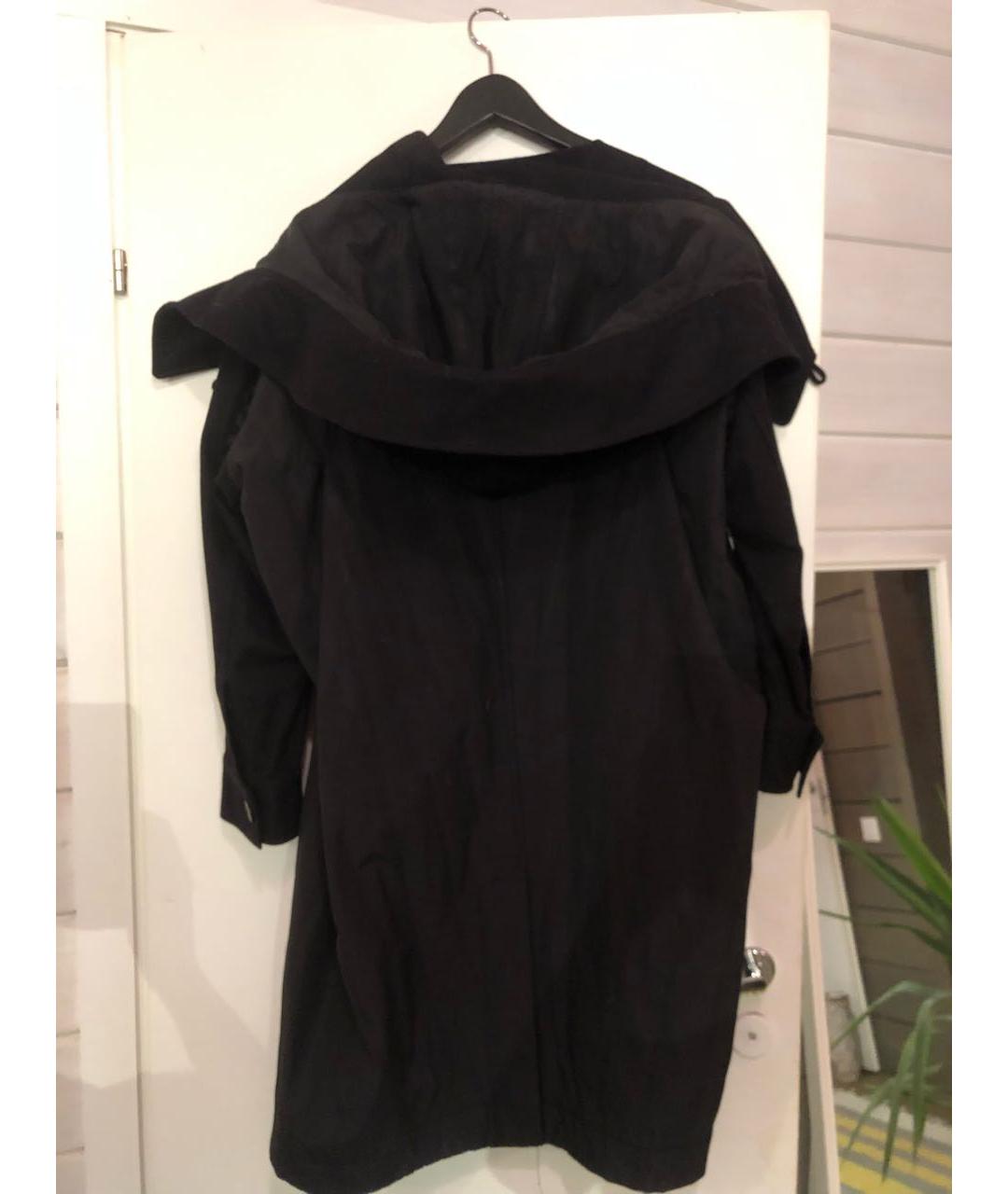 Y-3 Черная шерстяная парка, фото 2