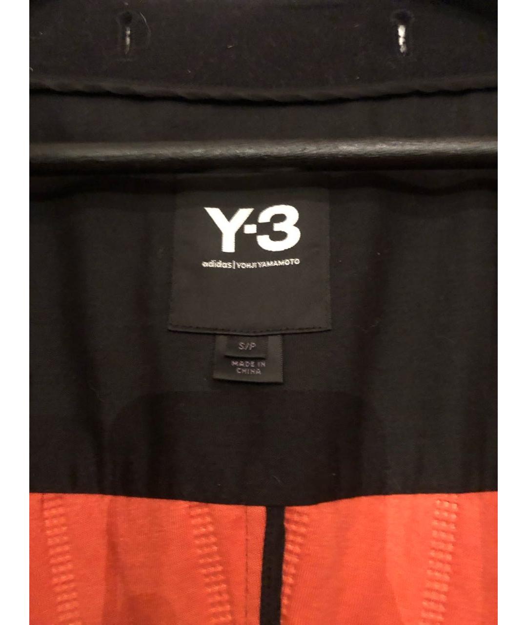 Y-3 Черная шерстяная парка, фото 3