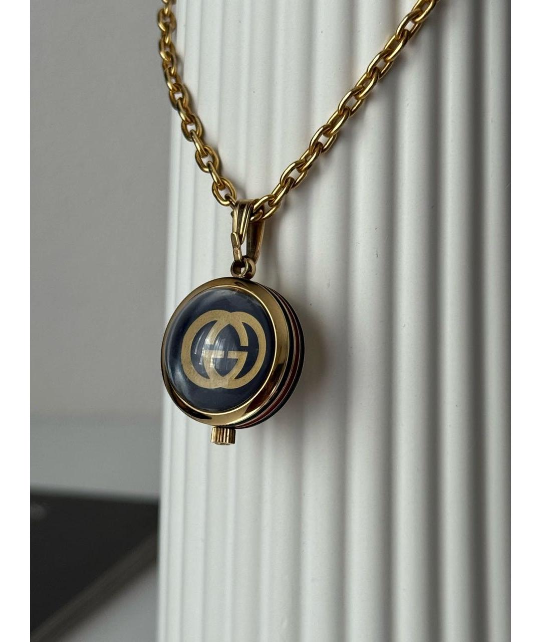 GUCCI Золотые позолоченные часы, фото 2