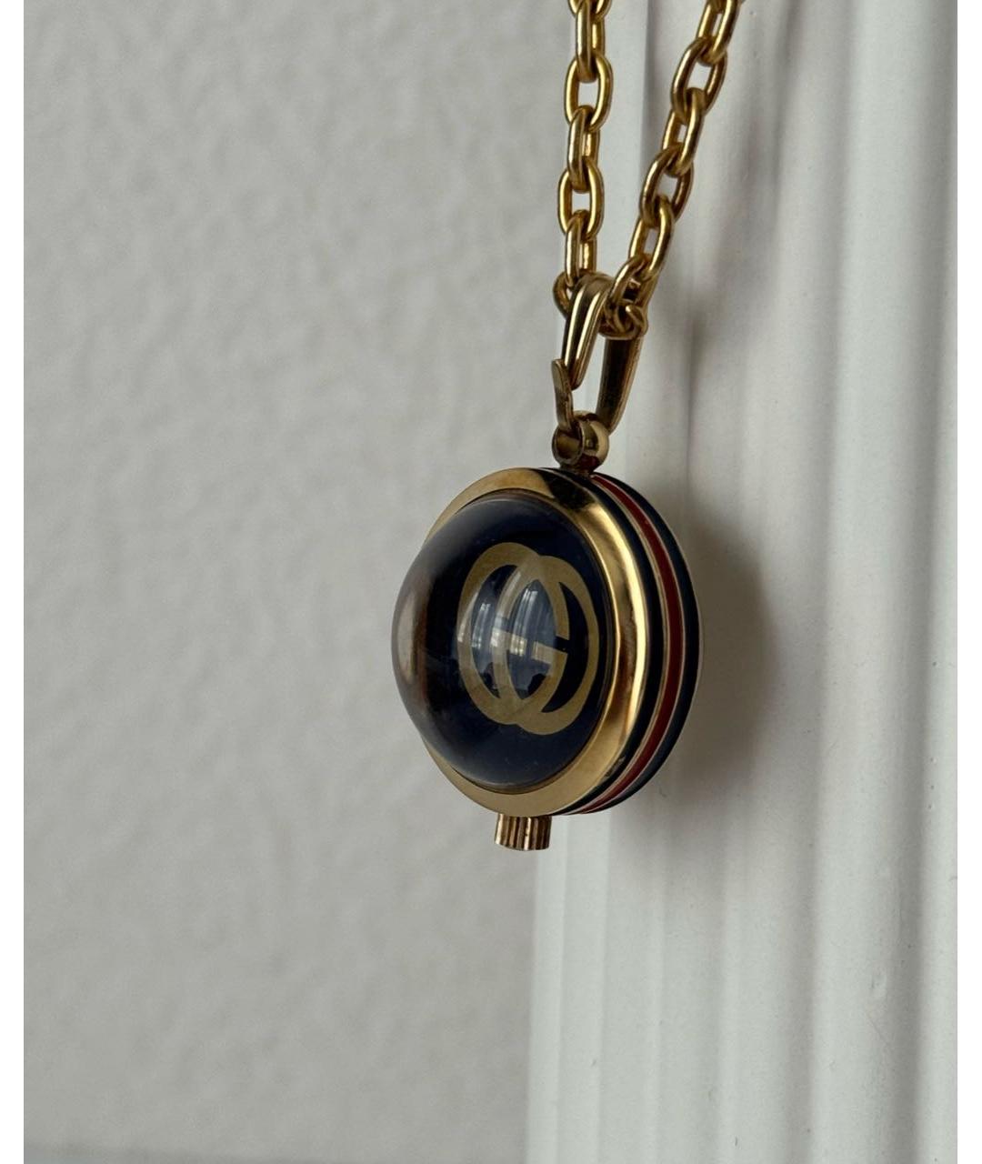 GUCCI Золотые позолоченные часы, фото 3