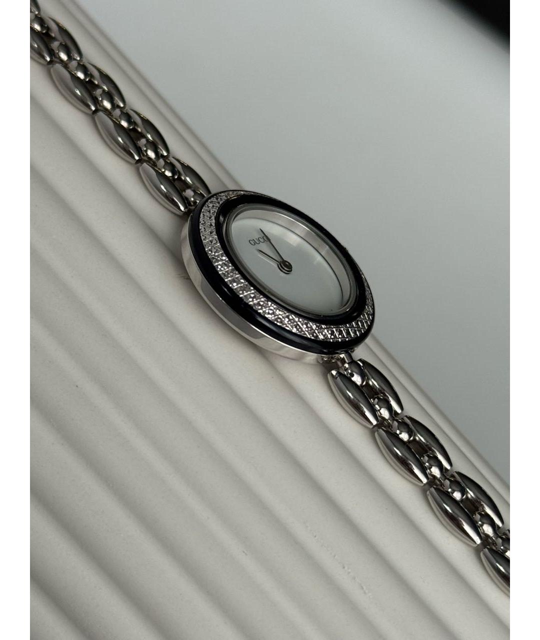 GUCCI Серебряные серебряные часы, фото 3