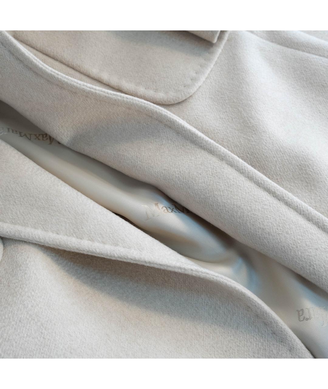 MAX MARA Бежевое кашемировое пальто, фото 4