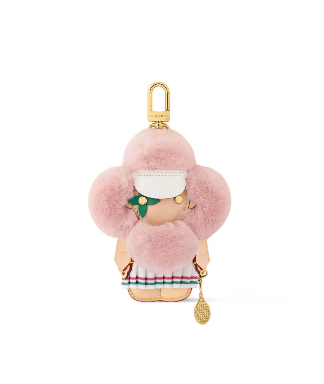 LOUIS VUITTON Розовый брелок, фото 1