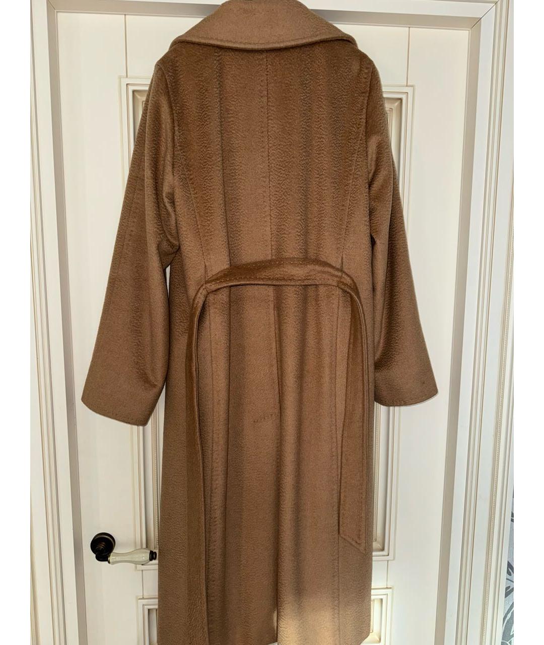 MAX MARA Бежевое шерстяное пальто, фото 2