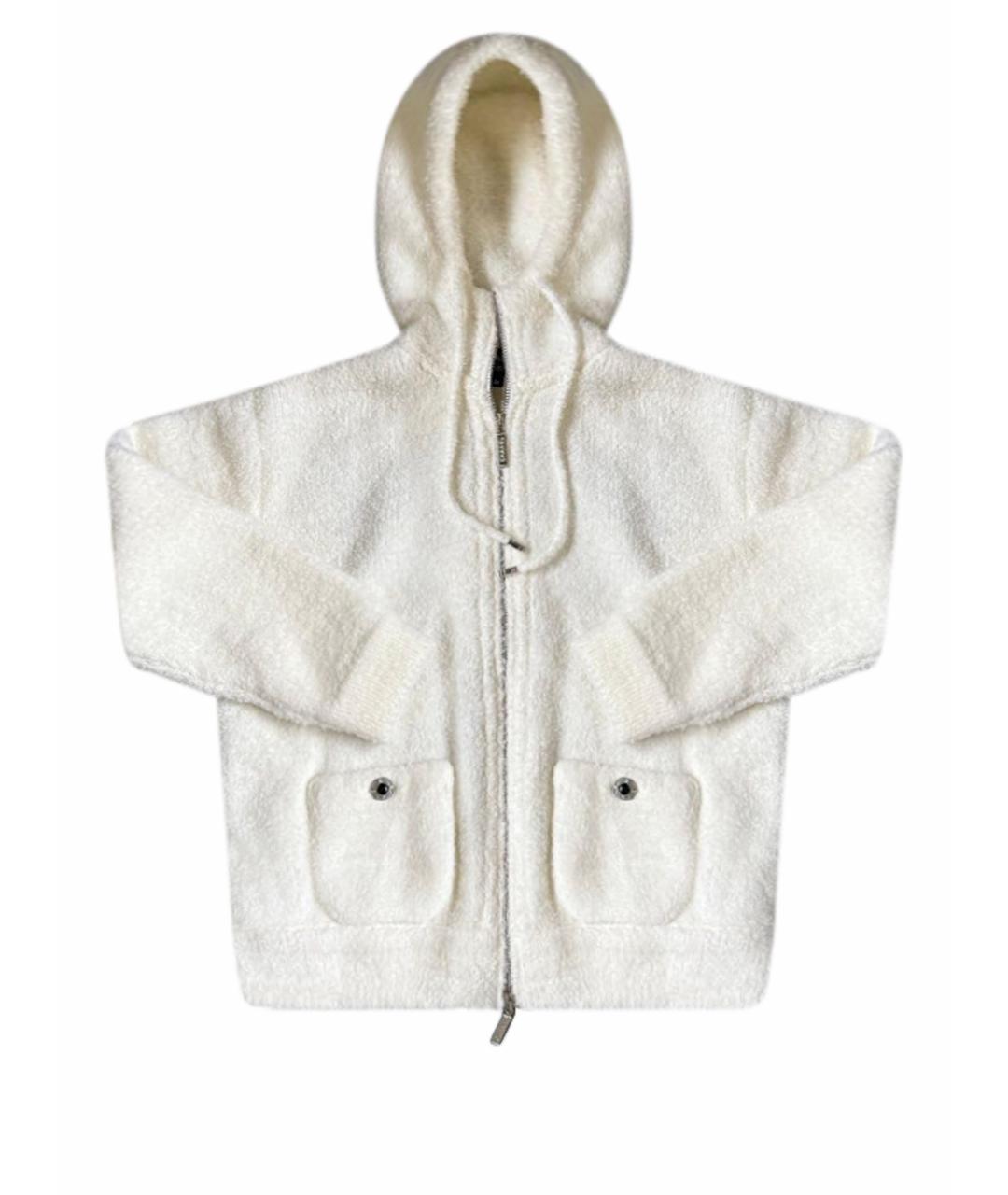 CHANEL Белый шерстяной джемпер / свитер, фото 1