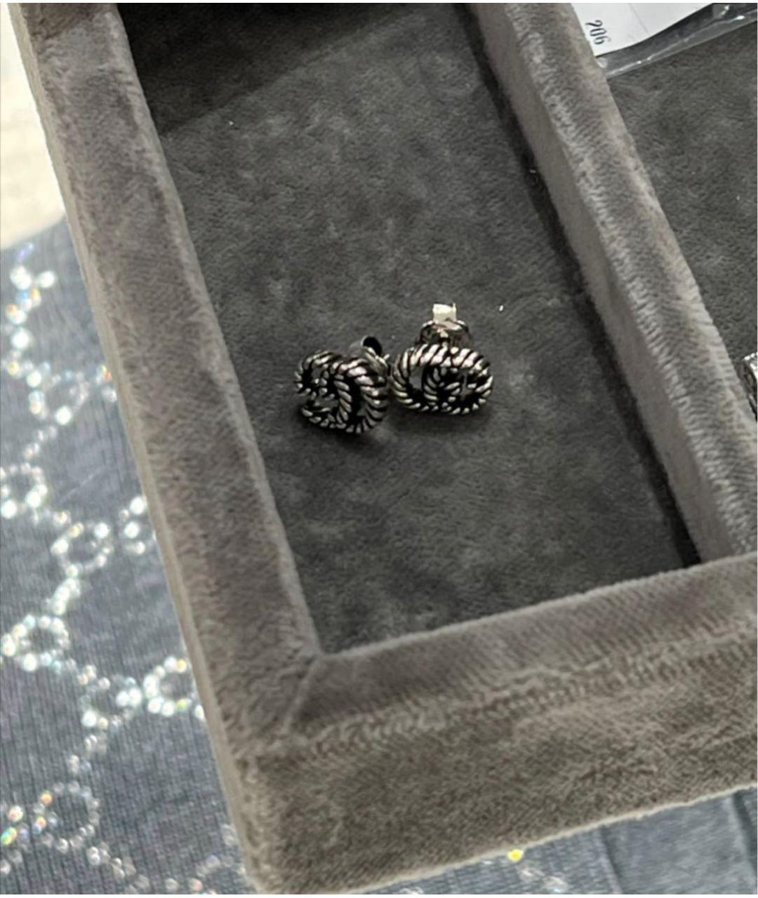 GUCCI Серебряные серебряные серьги, фото 6