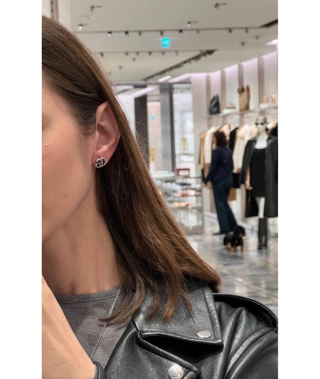 GUCCI Серебряные серебряные серьги, фото 2
