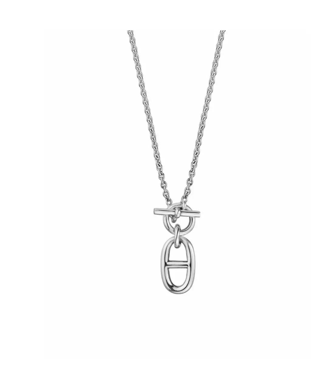 HERMES Серебряная серебряная подвеска, фото 1