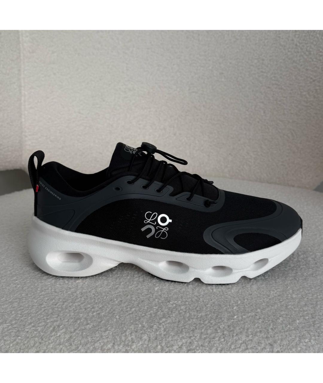 LOEWE Черные текстильные кроссовки, фото 9