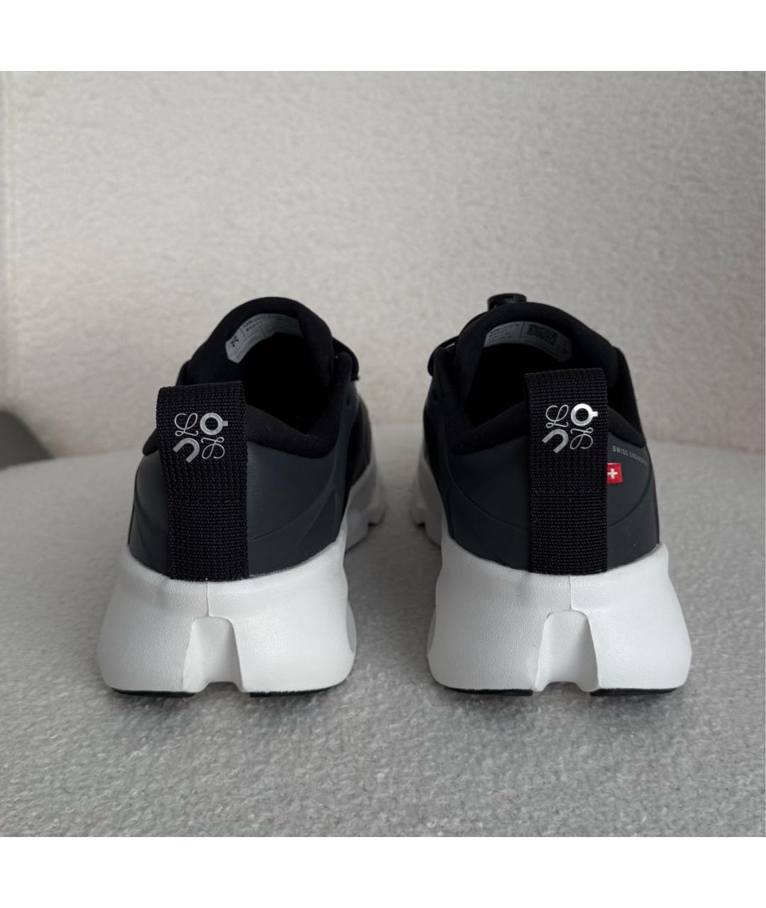 LOEWE Черные текстильные кроссовки, фото 4