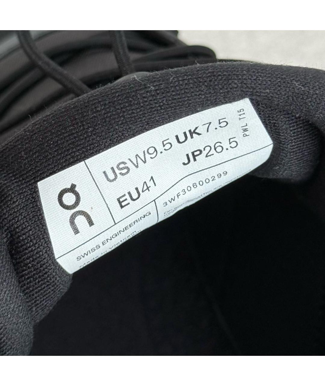LOEWE Черные текстильные кроссовки, фото 6