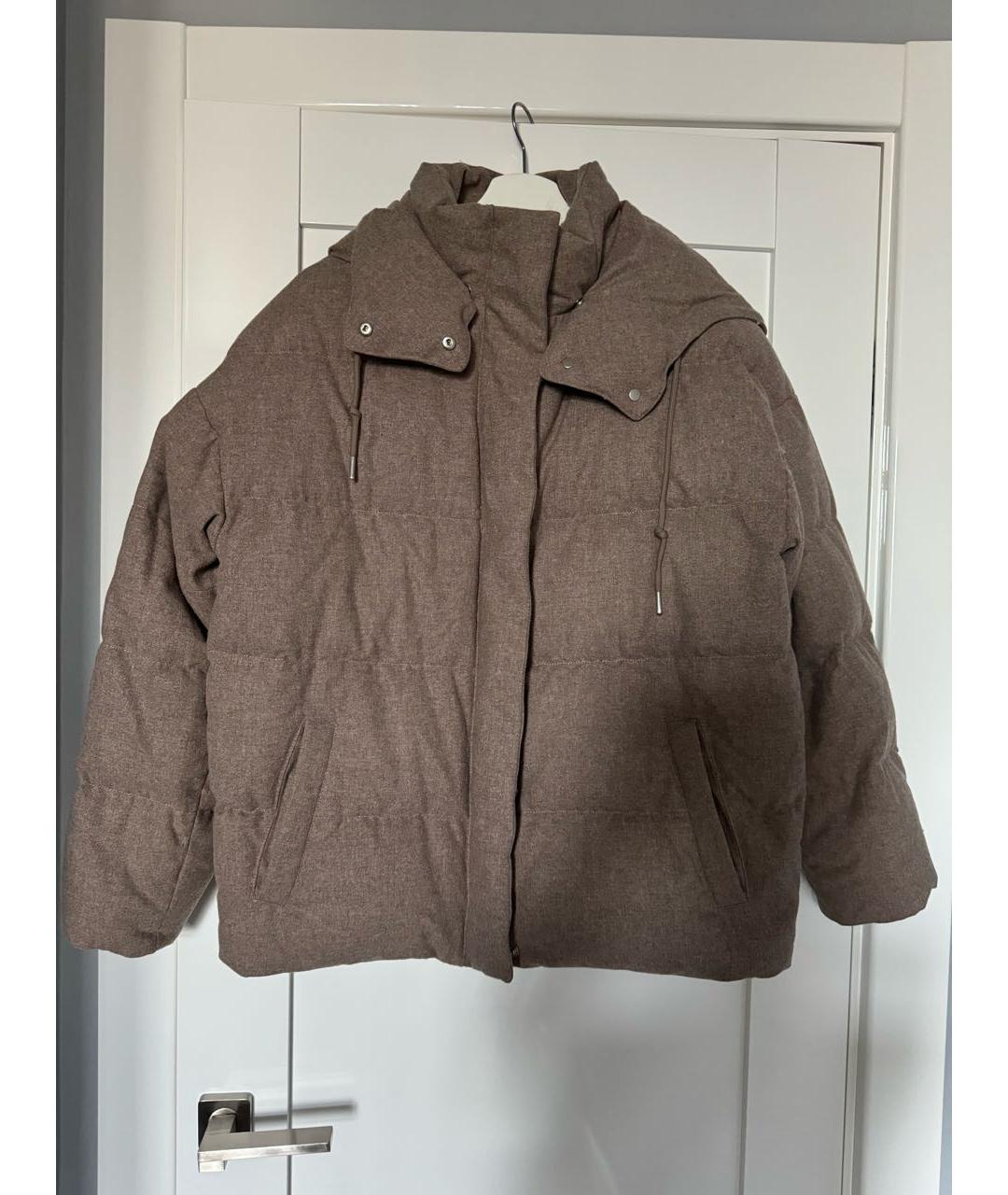 12 STOREEZ Бежевая шерстяная парка, фото 6