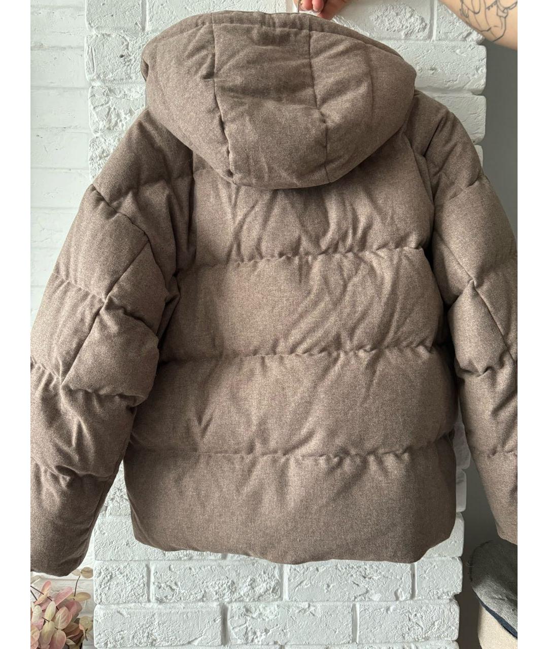 12 STOREEZ Бежевая шерстяная парка, фото 2