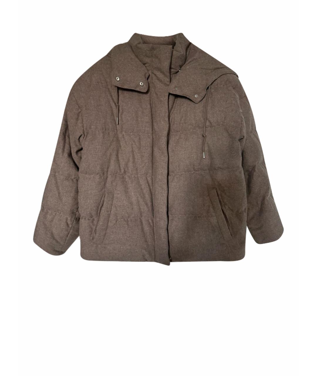 12 STOREEZ Бежевая шерстяная парка, фото 1