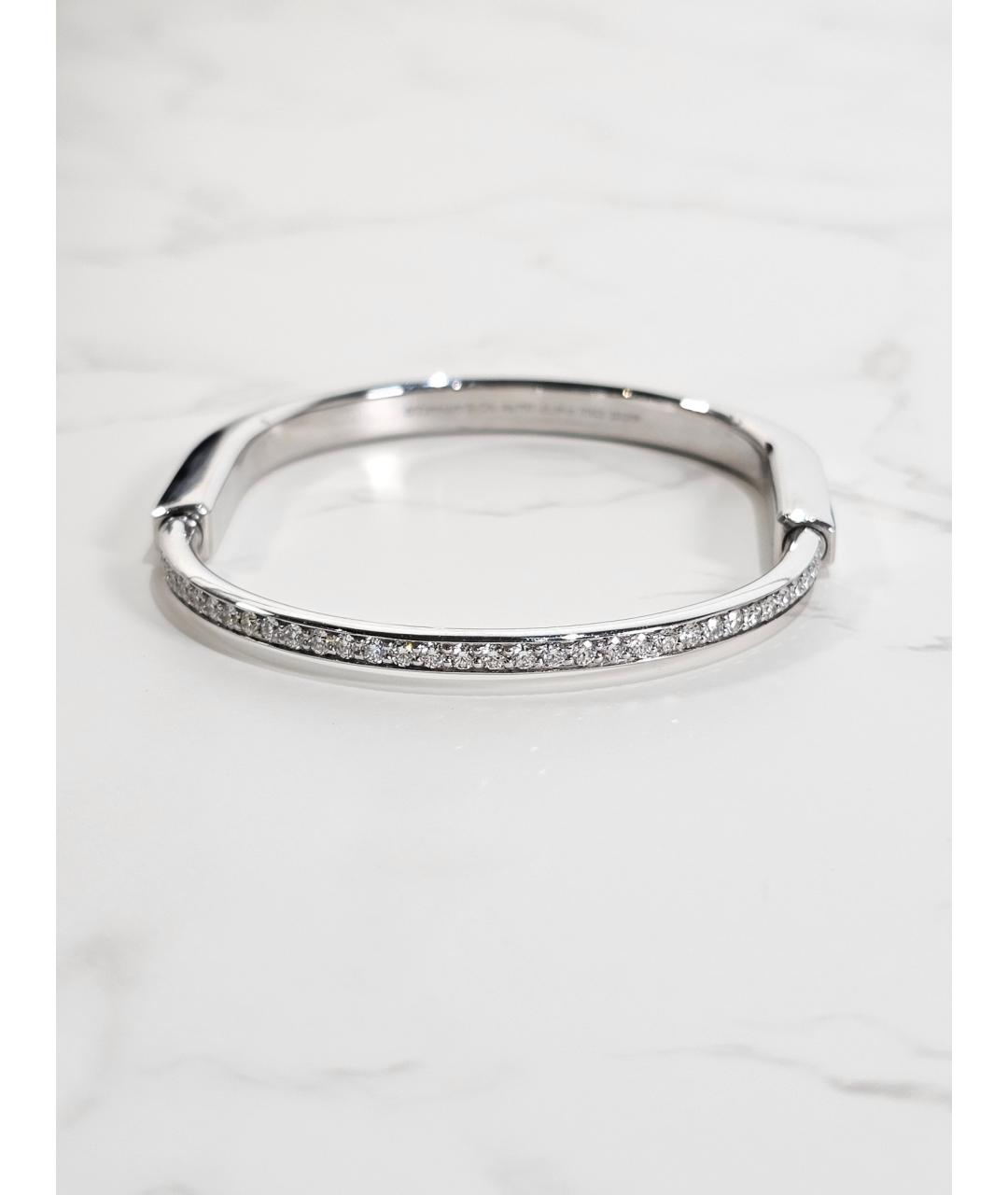TIFFANY&CO Серебрянный браслет из белого золота, фото 5