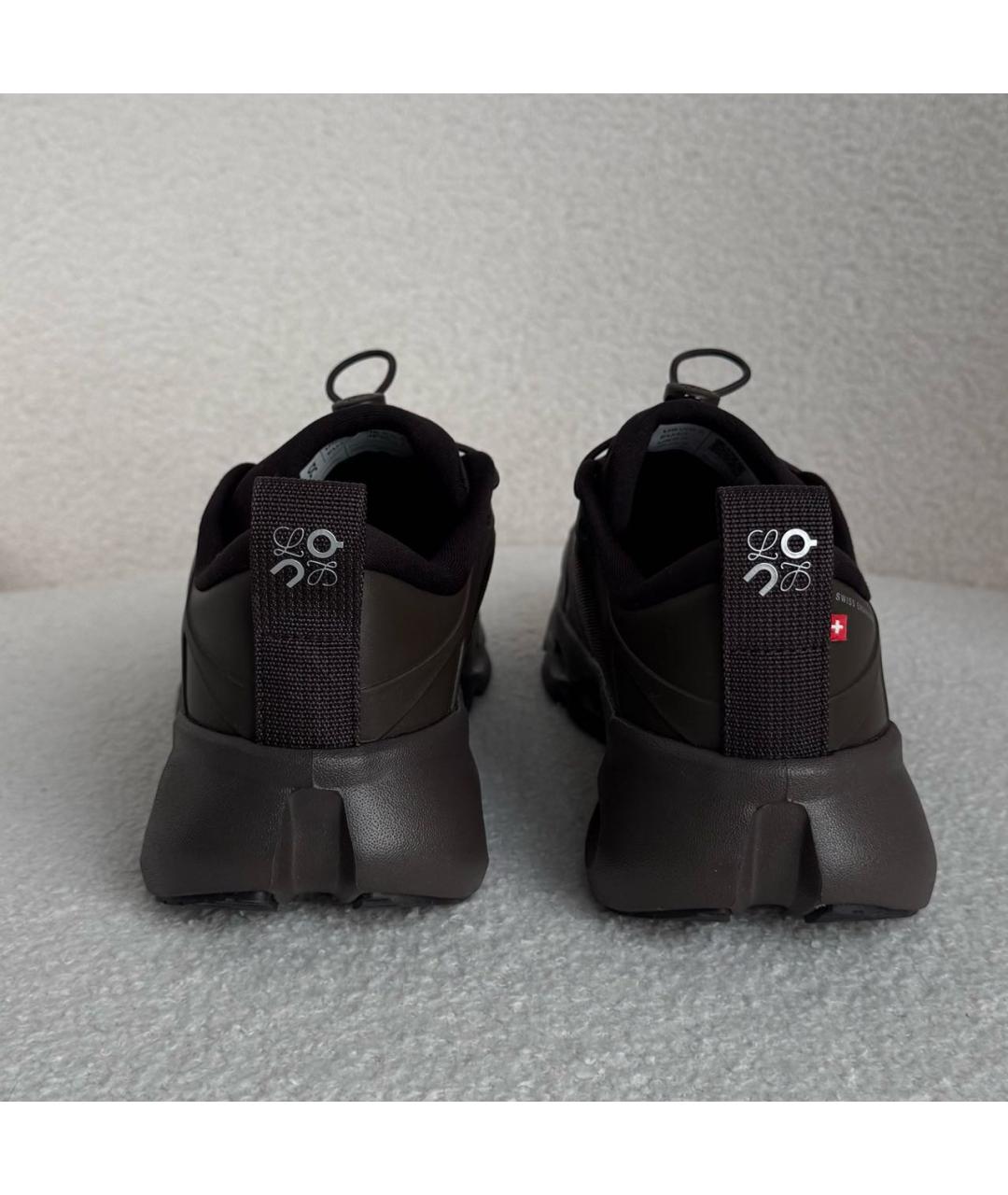 LOEWE Черные текстильные кроссовки, фото 4