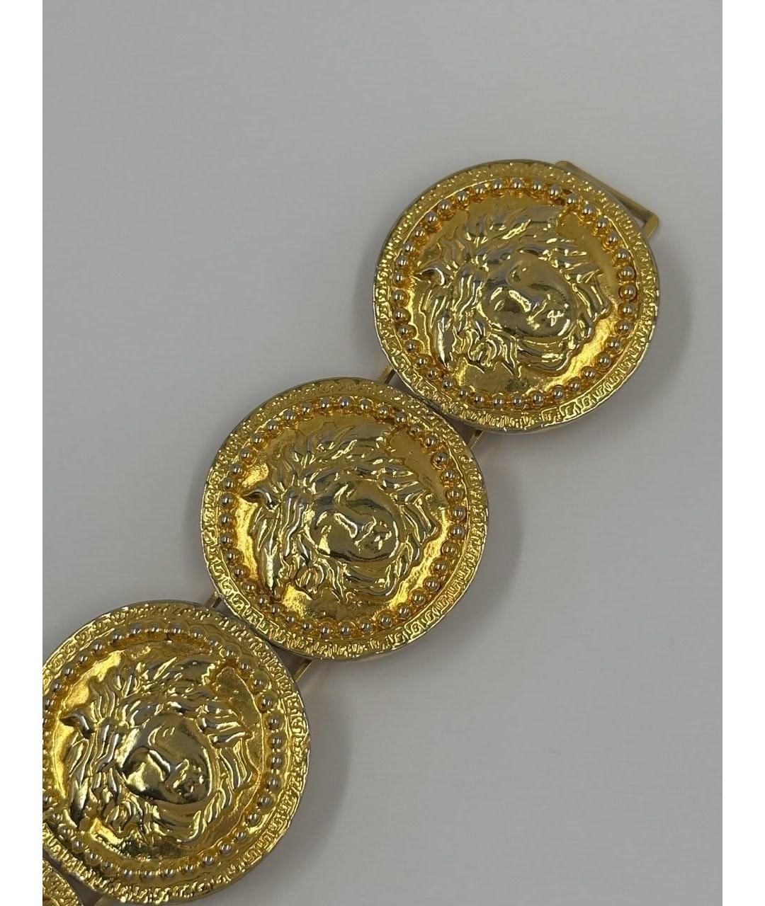 VERSACE Золотой позолоченный браслет, фото 4