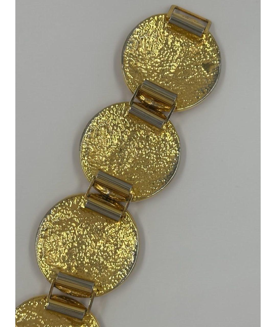 VERSACE Золотой позолоченный браслет, фото 6