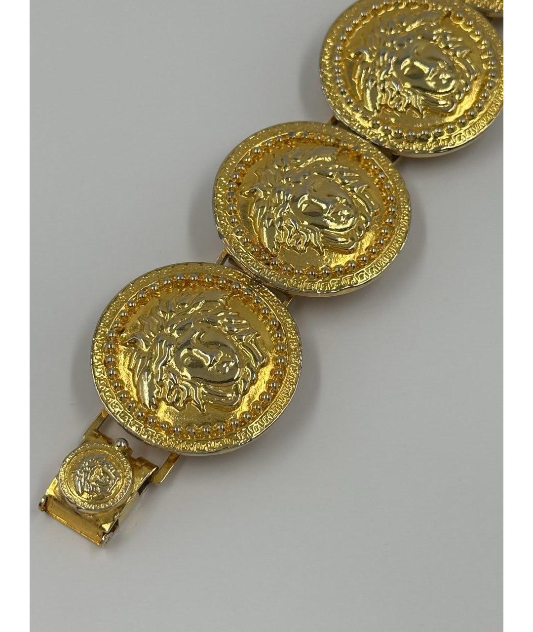 VERSACE Золотой позолоченный браслет, фото 2