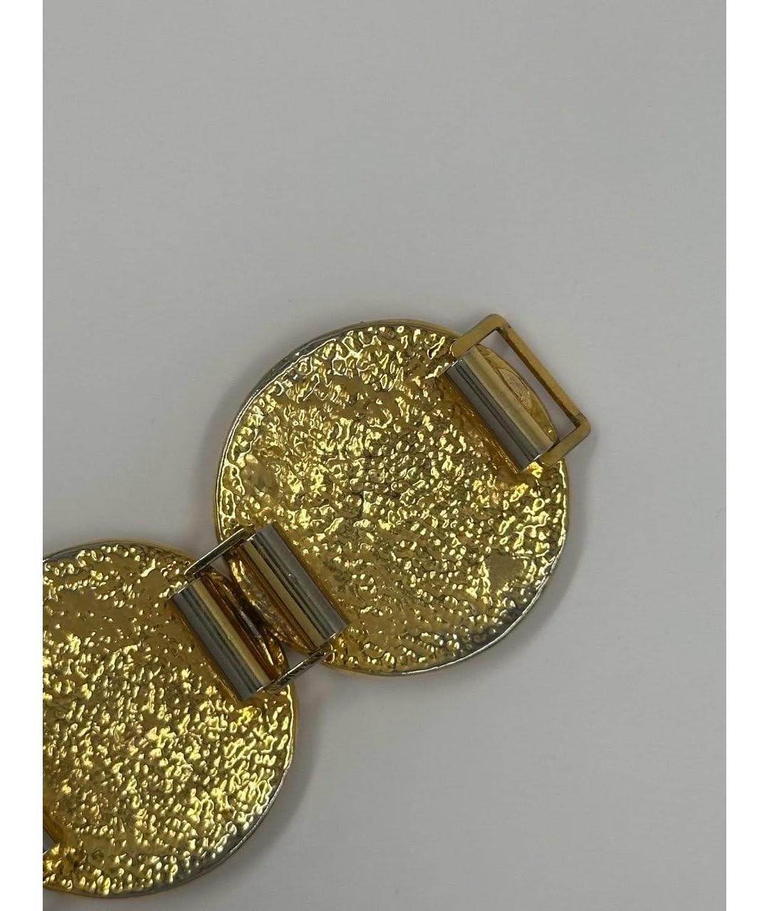 VERSACE Золотой позолоченный браслет, фото 7