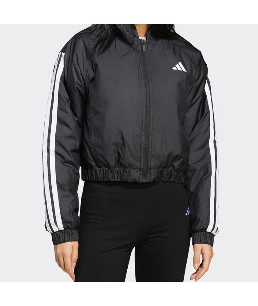 ADIDAS Черная куртка, фото 2