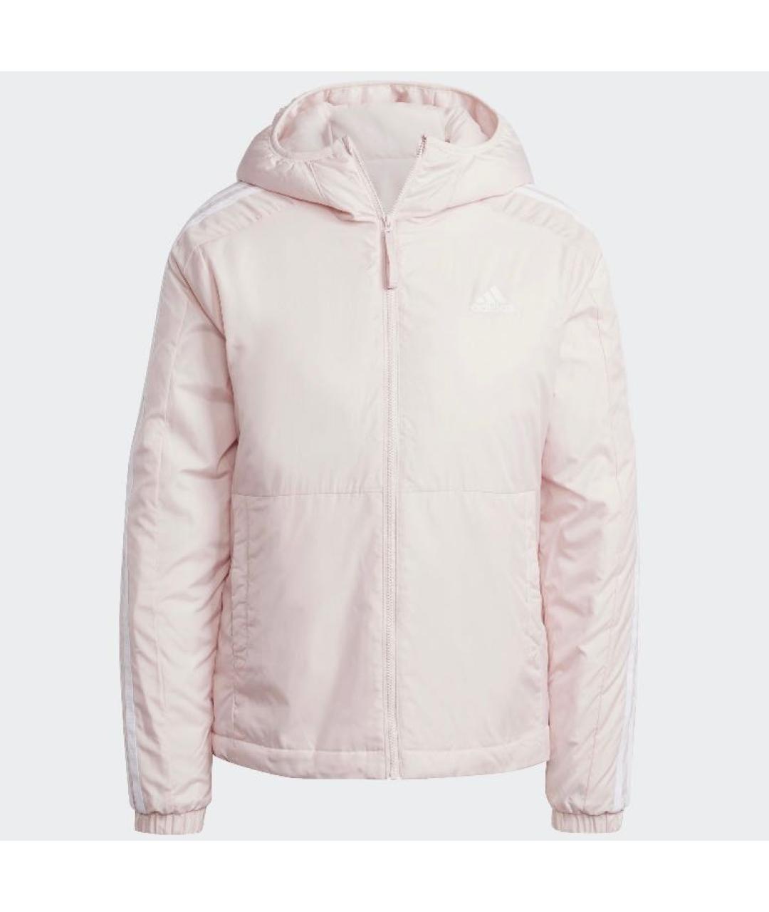 ADIDAS Розовая полиэстеровая куртка, фото 7