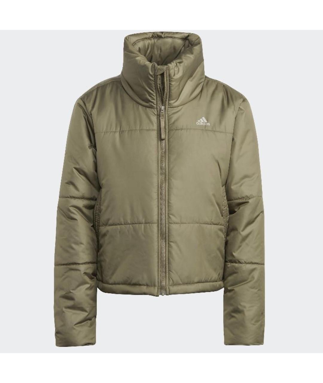 ADIDAS Хаки полиэстеровая куртка, фото 7