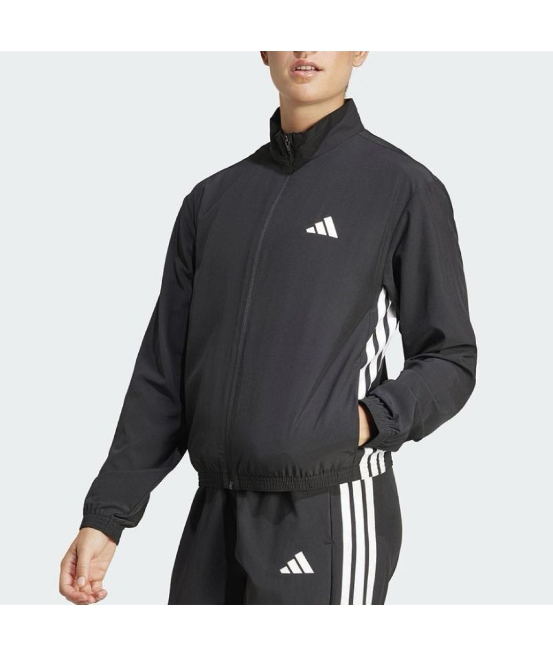 ADIDAS Черная куртка, фото 2