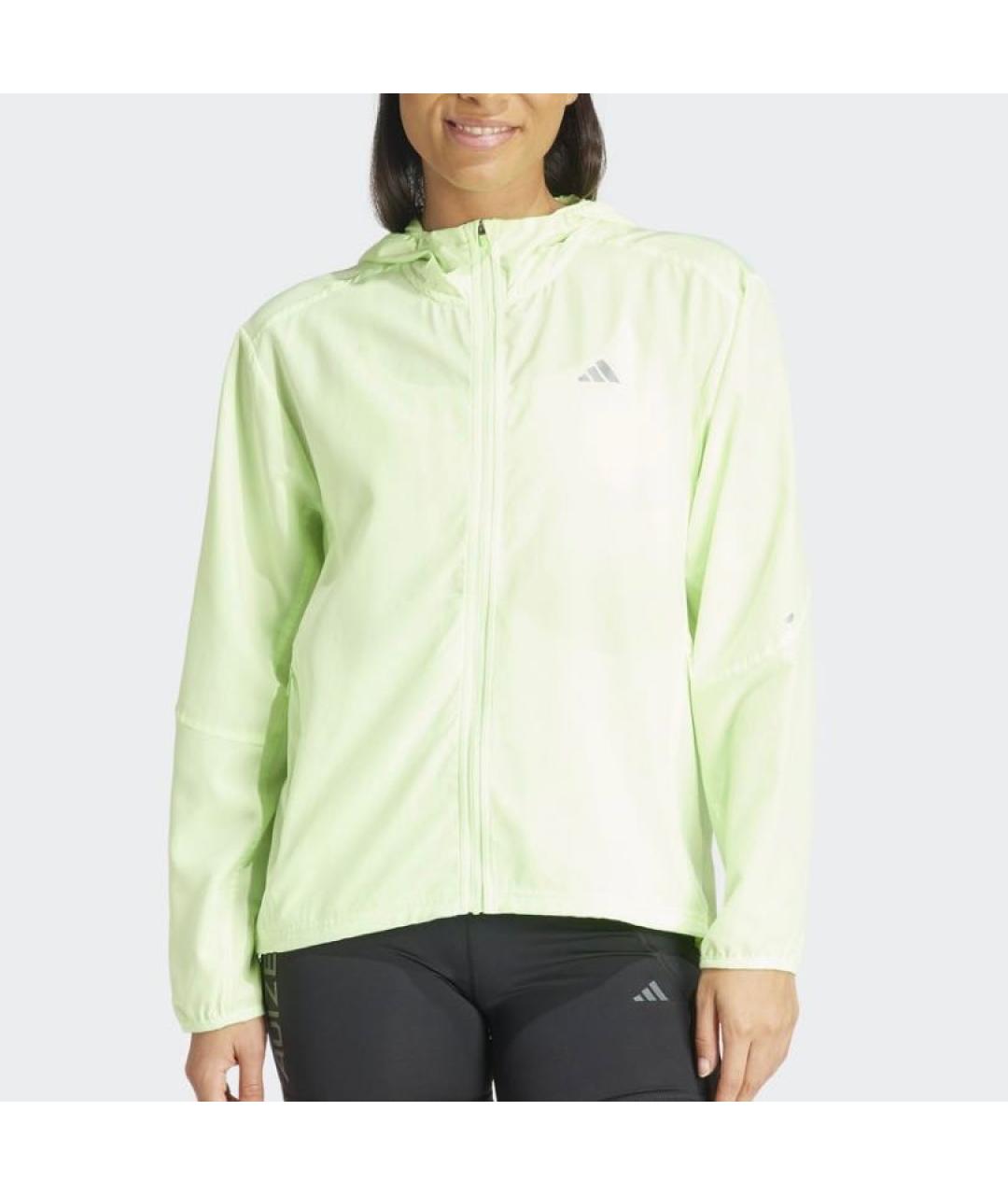 ADIDAS Салатовая полиэстеровая куртка, фото 2