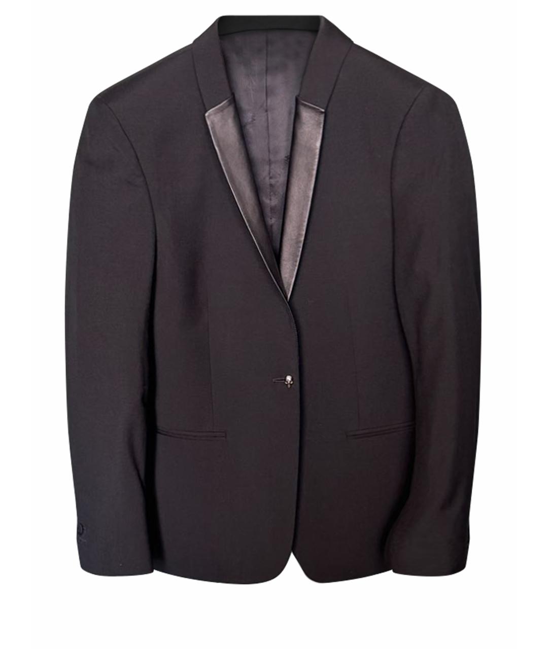 THE KOOPLES Черный шерстяной пиджак, фото 1