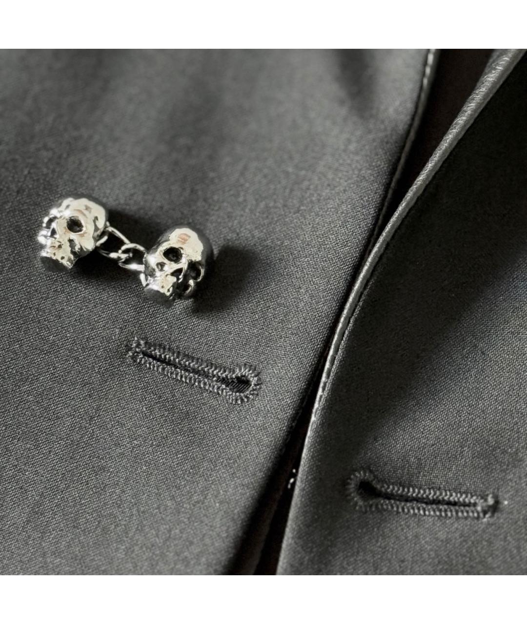 THE KOOPLES Черный шерстяной пиджак, фото 4