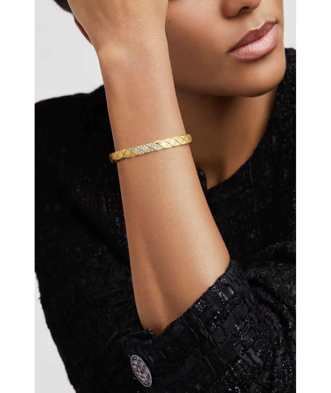 CHANEL Золотой браслет из желтого золота, фото 4