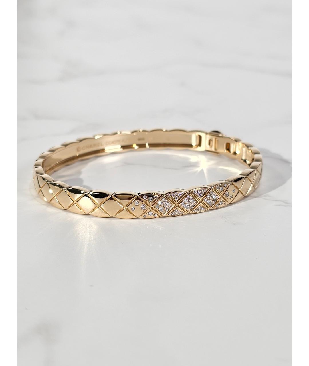 CHANEL Золотой браслет из желтого золота, фото 3