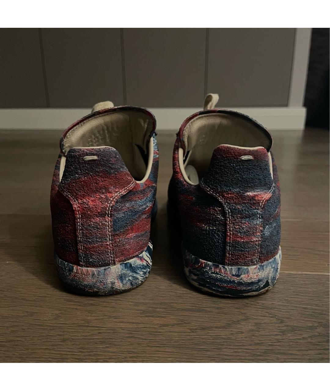 MAISON MARGIELA Мульти низкие кроссовки / кеды, фото 5