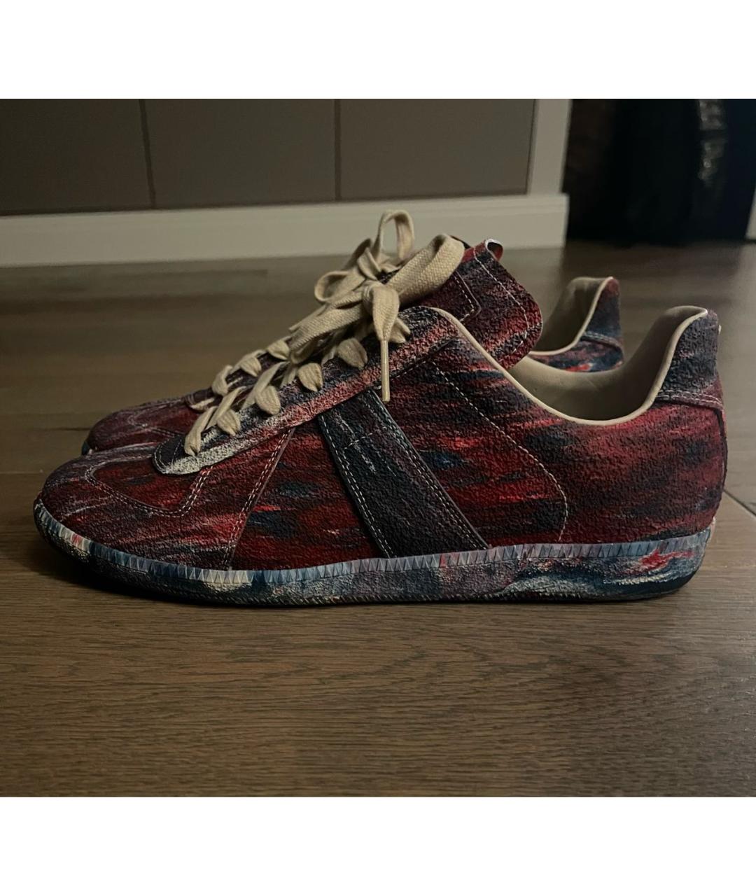 MAISON MARGIELA Мульти низкие кроссовки / кеды, фото 7