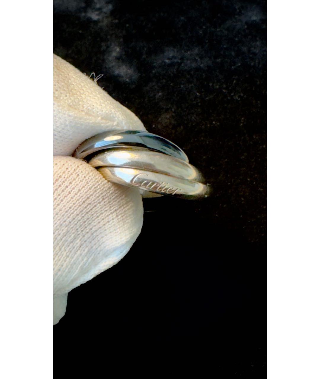 CARTIER Белое кольцо из белого золота, фото 4